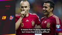 Spain teenager Pedri flattered by Iniesta comparisons