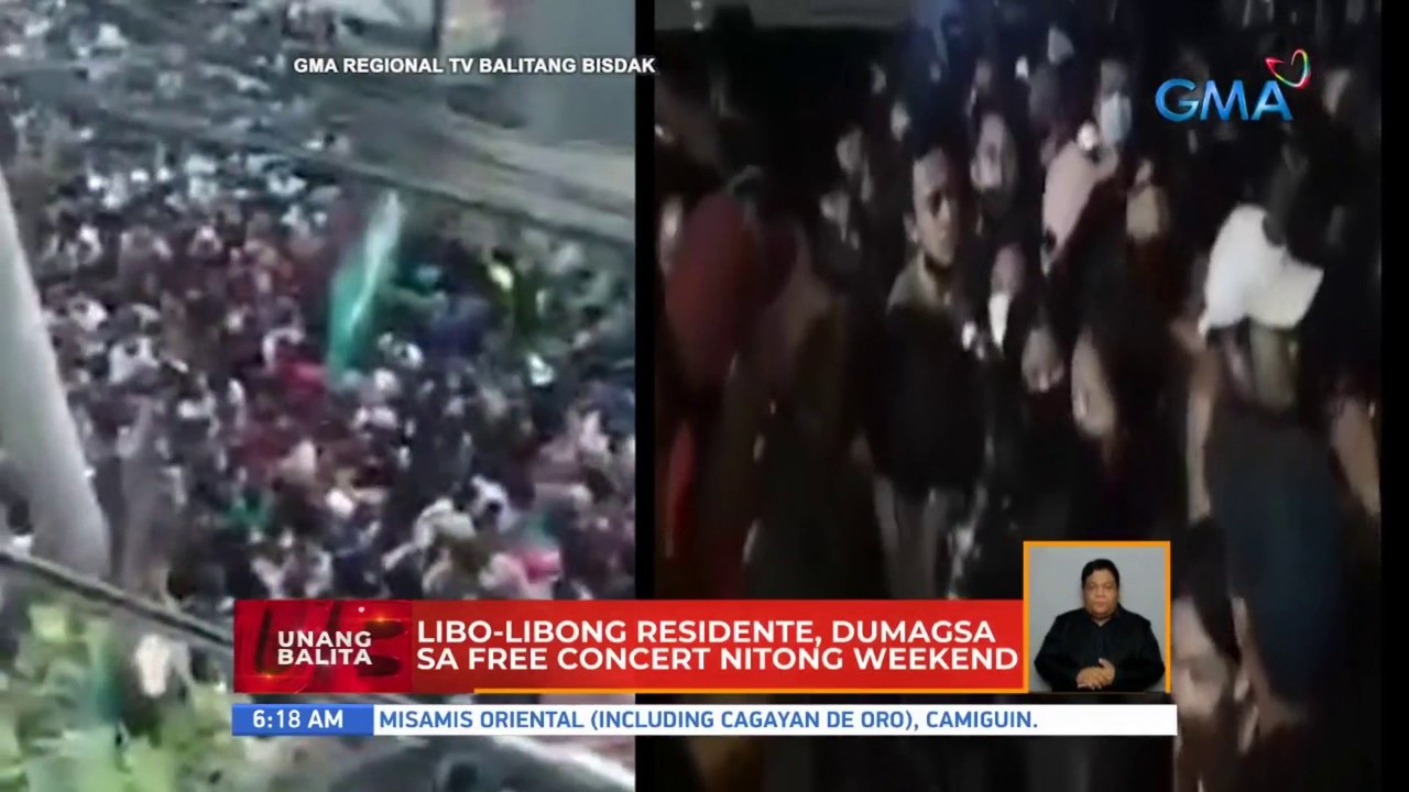 Libo-libong residente, dumagsa sa free concert nitong weekend sa Cebu ...
