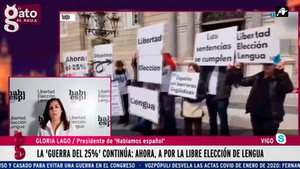 Gloria Lago, presidente 'Hablamos Español': La 'guerra del 25%' continúa