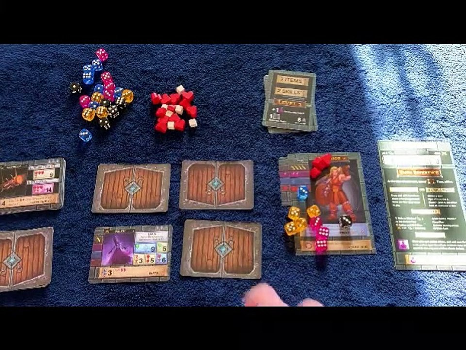 One Deck Dungeon, solo playthrough