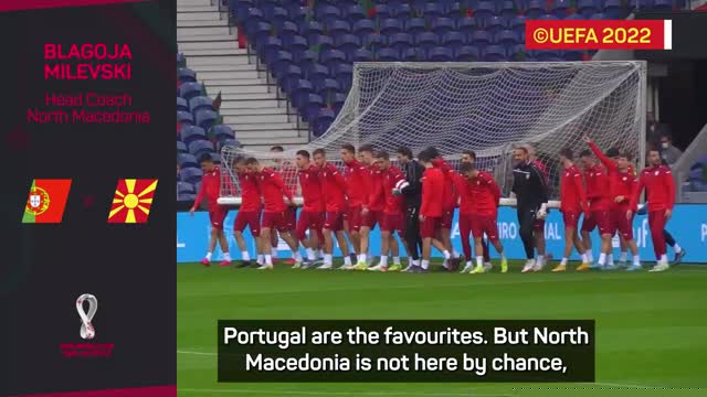 North Macedonia not in World Cup playoff by chance says coach