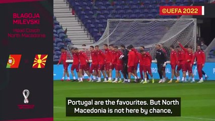 North Macedonia not in World Cup playoff by chance says coach