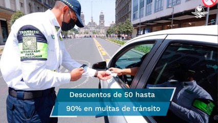 ¿Cómo obtener descuento al pagar una multa de tránsito?