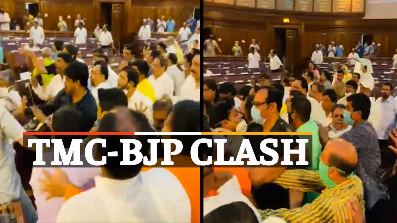 Birbhum Violence: Ruckus In WB Assembly As TMC MLAs Clash With BJP Legislators