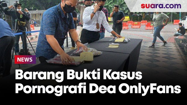 Penampakan Celana Dalam hingga Pakaian Cosplay, Barang Bukti Kasus Pornografi Dea OnlyFans 