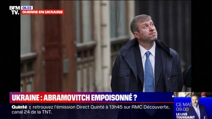 L'oligarque russe Abramovitch, négociateur pour la paix entre la Russie et l'Ukraine, a-t-il été empoisonné ?