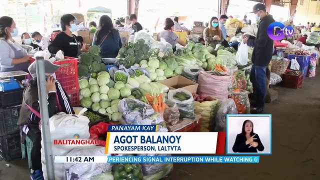 Panayam kay Agot Balanoy, spokesperson, League of Associations at the La Trinidad Vegetable Trading Areas | BT