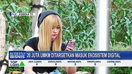 Dorong Percepatan Transformasi Digital, Pemerintah Targetkan 20 Juta UMKM Masuk Ranah Digital