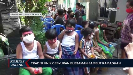 Tradisi Unik Gebyuran Bustaman Sambut Ramadhan