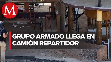 Grupo armado que irrumpió palenque en Michoacán entró escondido en un camión