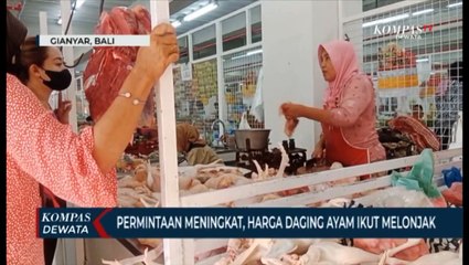 Permintaan Meningkat, Harga Daging Ayam Di Gianyar Melonjak