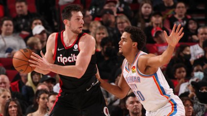 Thunder Edge Out Trail Blazers 134-131 in Overtime