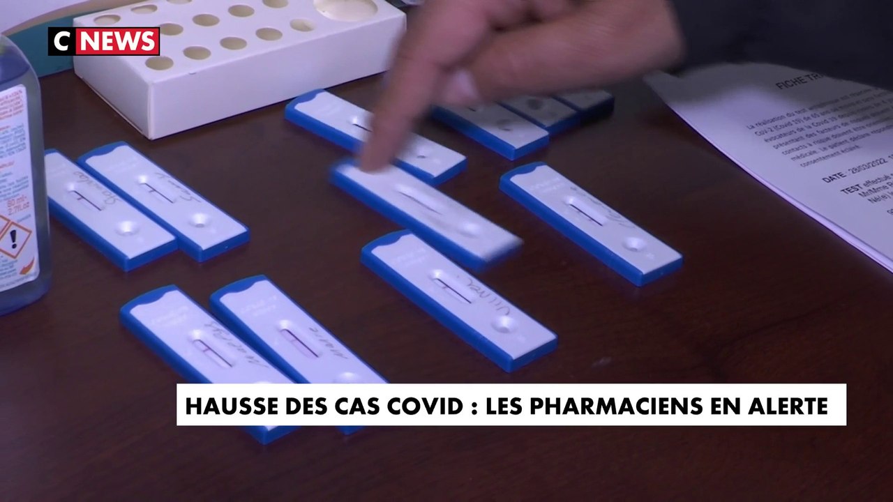 Hausse des cas de Covid-19 : les pharmaciens en alerte