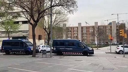 Operación policial contra grupos criminales en el Besòs