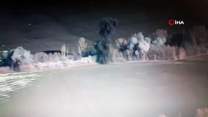 Ukrayna ordusu, Rus konvoyunu pusuya düşürdü: O anlar kamerada