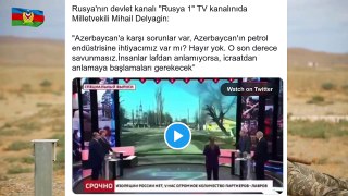 SON DAKİKA RUSYA AZERBAYCAN'I BOMBALAYALIM SÖZ DİNLEMİYORLAR DEDİ !KARABAĞ'DA RUS TEHDİTİ!SON DURUM