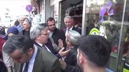 Adana'da Ahmet Davutoğlu'na tepki: "Sen devlet hainisin"