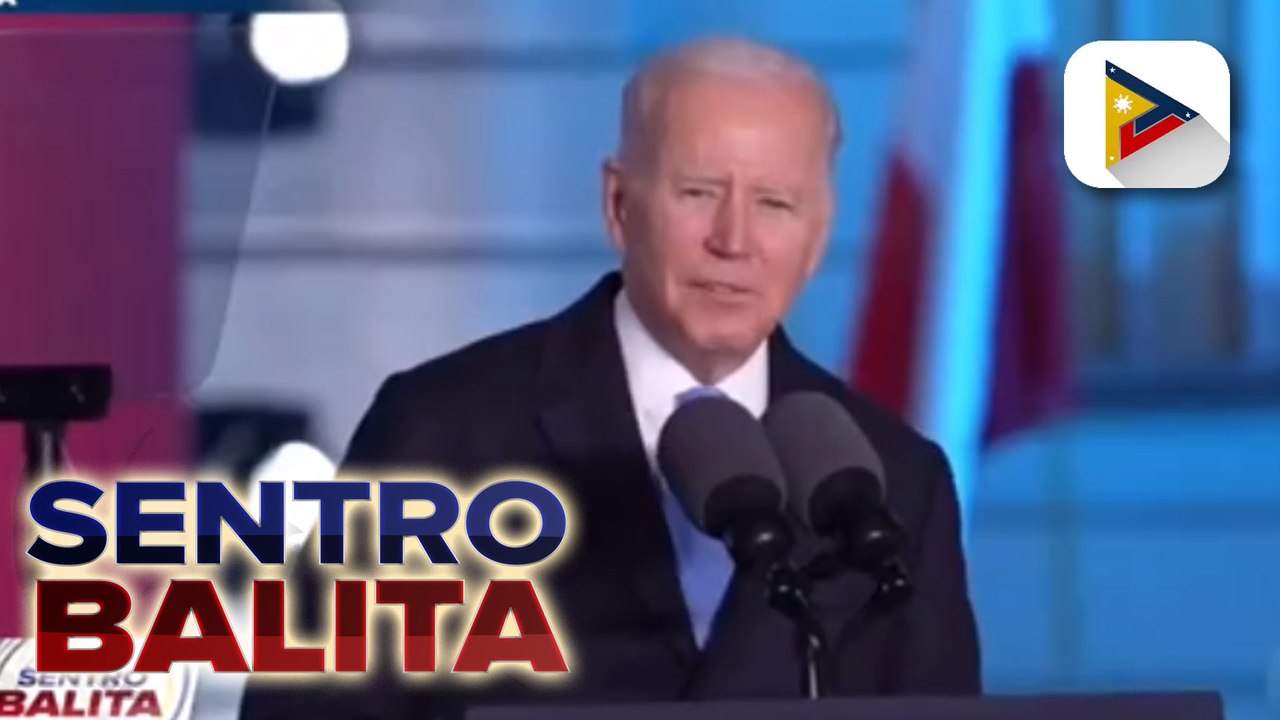 U.S. Pres. Biden, nanindigan sa pahayag na 'di na dapat manatili sa kapangyarihan si Russian Pres. Putin