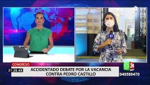 Moción de vacancia a Pedro Castillo: así se realizó el debate en el Congreso