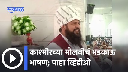 The Kashmir Files:"आम्ही 800 वर्ष राज्य केलंय, तुम्ही 70 वर्ष सत्तेत",काश्मीरच्या मौलवीचं भडकाऊ भाषण