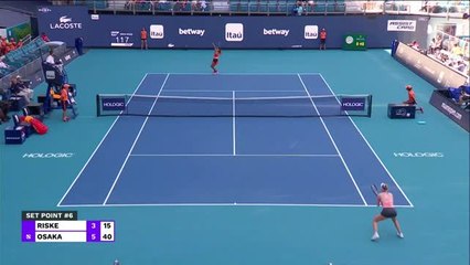 Miami - 40 coups gagnants et une qualif' pour Osaka