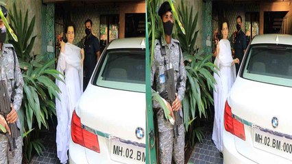 Kangana Ranaut अपनी Brand New BMW कार में पहुँचीं Office, Viral हुआ Video | FilmiBeat