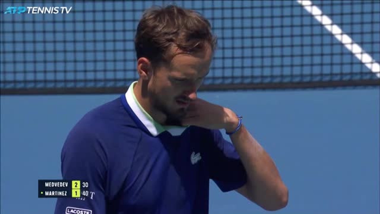 Highlights: medwedew souverän im achtelfinale