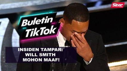 Insiden tampar: Will Smith mohon maaf!