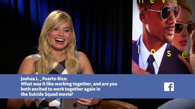 Diversion - Interview Margot Robbie & Will Smith VO