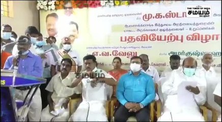 இருக்கு? ஆனா இப்போதைக்கு இல்ல... கொரோனா குறித்து எவ வேலு பேச்சு!
