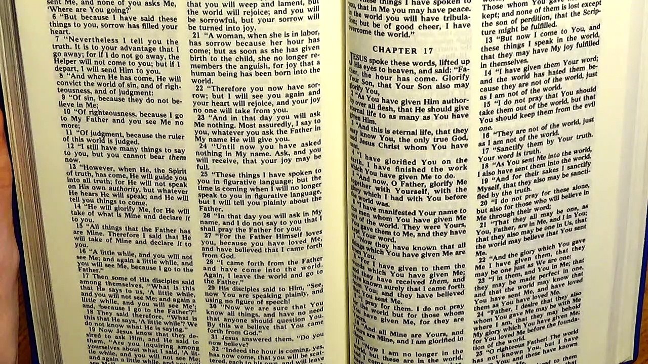 John 16, the New Testament
