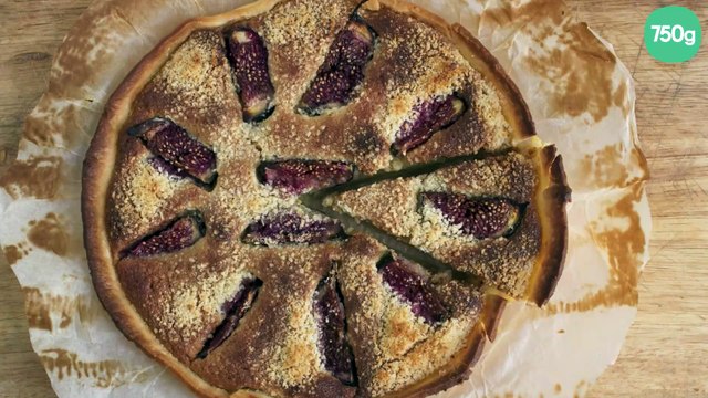 Tarte amandine aux figues