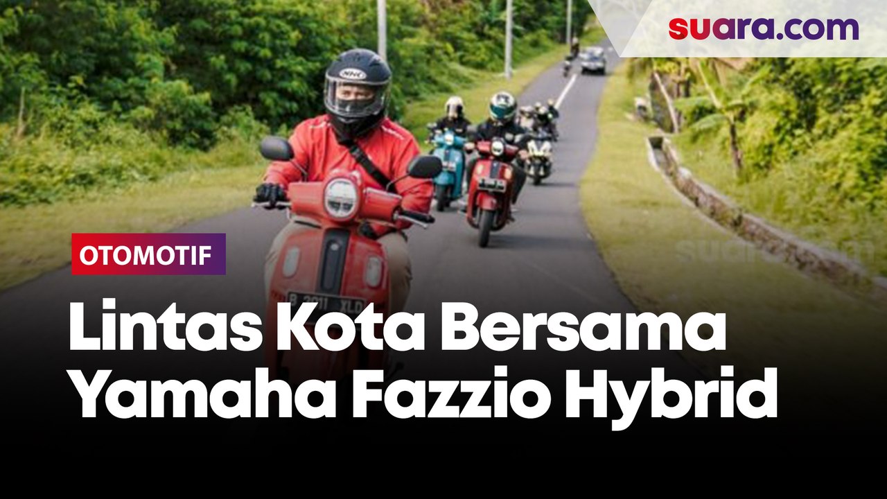 Lintas Kota dan Wisata Alam Bersama Yamaha Fazzio Hybrid - Connected