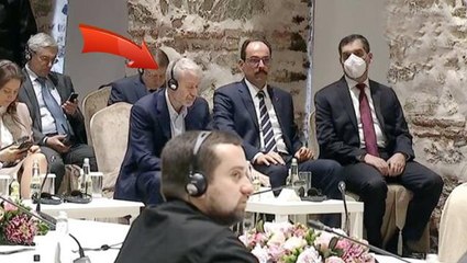 İstanbul'daki tarihi zirvenin dikkat çeken misafiri! Abramoviç, Kalın'la birlikte Erdoğan'ı dinledi