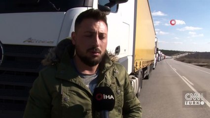 Sınır kapılarında "ihracat" kuyruğu