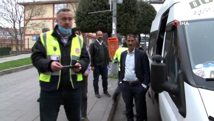 Yol kenarında yolcu alan otobüsler yandı: Hepsine ceza kesildi