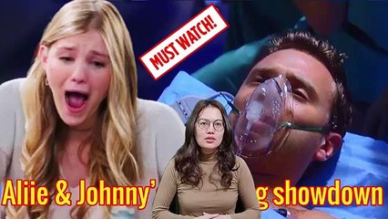 Days of our lives LEAK_ Aliie and Johnny’s shocking showdown