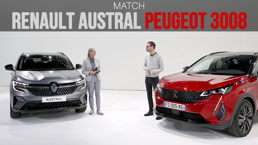 Match Renault Austral - Peugeot 3008 (2022)