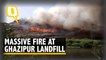 Fire Breaks Out at Ghazipur Landfill, Delhi Govt Orders Probe