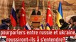 Ukraine : début des pourparlers entre la Russie et l'Ukraine à Istanbul