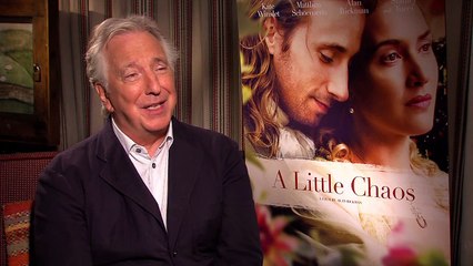 Les Jardins du Roi - Interview Alan Rickman VO