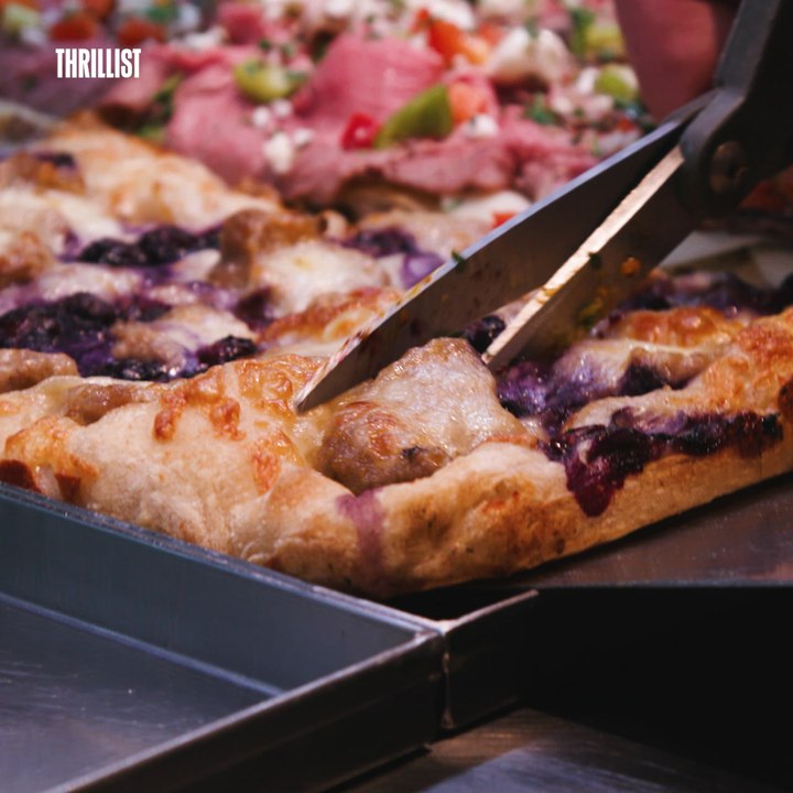 Would You Eat a Blueberry Pizza?