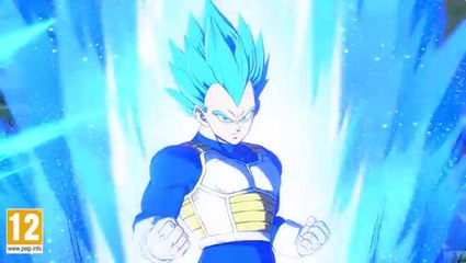 Dragon Ball FighterZ Vegeta SSGSS Trailer