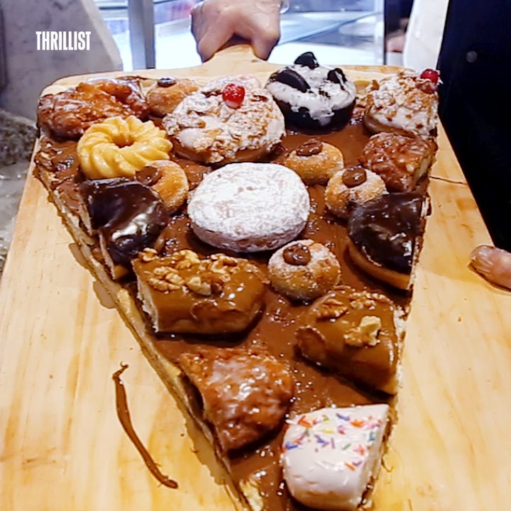 This 2-Foot Slice Is Covered in Donuts