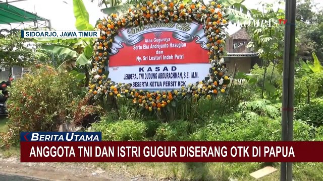 Ratusan Tenaga Medis Beri Penghormatan Kepada Pasangan Tentara Bidan yang Diserang OTK