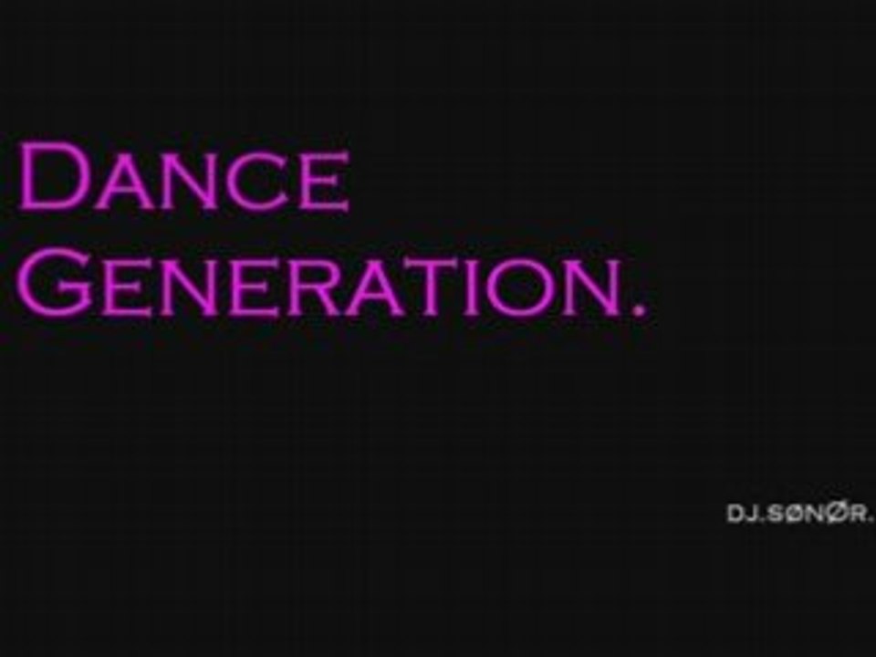 Remix - Dance Generation.