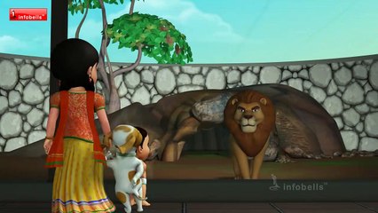 సింహం వచ్చింది   Telugu Rhymes for Children   Infobells