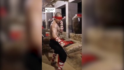 O cosplay perfeito de Lee Sin (League of Legends)