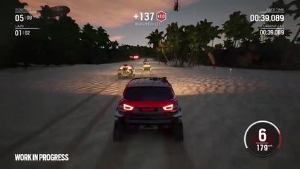 Gravel : Gameplay Blue Paradise Speed Cross