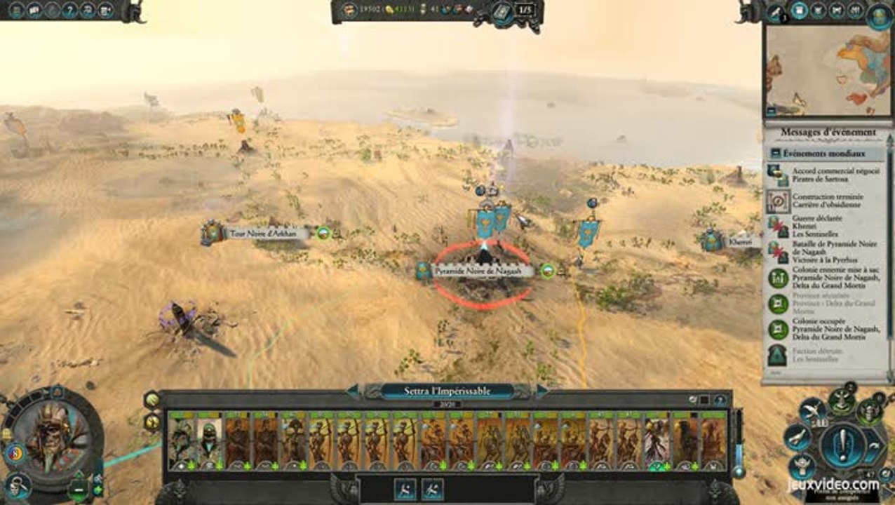 Vidéo Test Total War : Warhammer II - Rise of the Tomb Kings : notre avis en quelques minutes